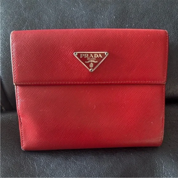 Prada Scarlet Red Wallet - Picture 8 of 17